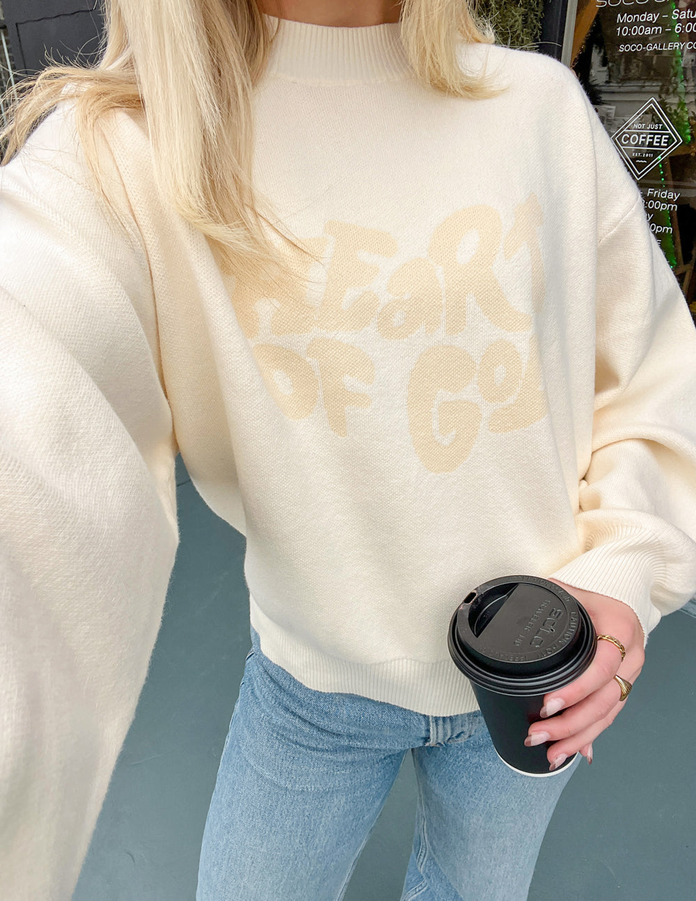 Heart of God Knit Sweater