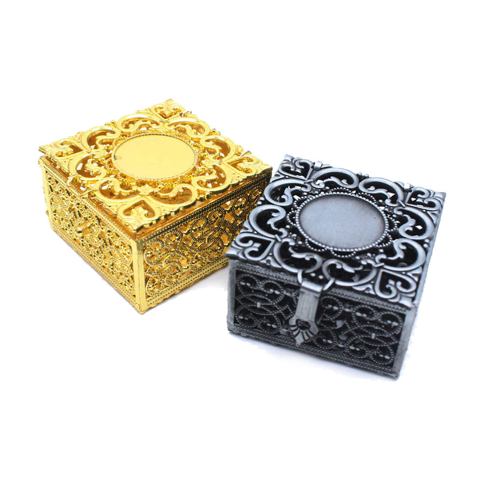 Rosary Beads Box Set Metal Christian Catholic Jewelry for Packaging