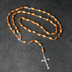 Olive Wood Rosary – A Natural Symbol of Faith & Peace