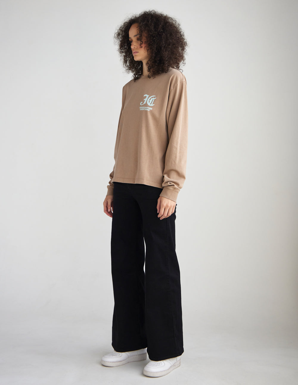 Jesus Changes Everything LS Heavyweight Tee