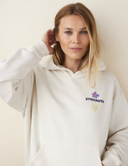 My Strength Floral Unisex Hoodie