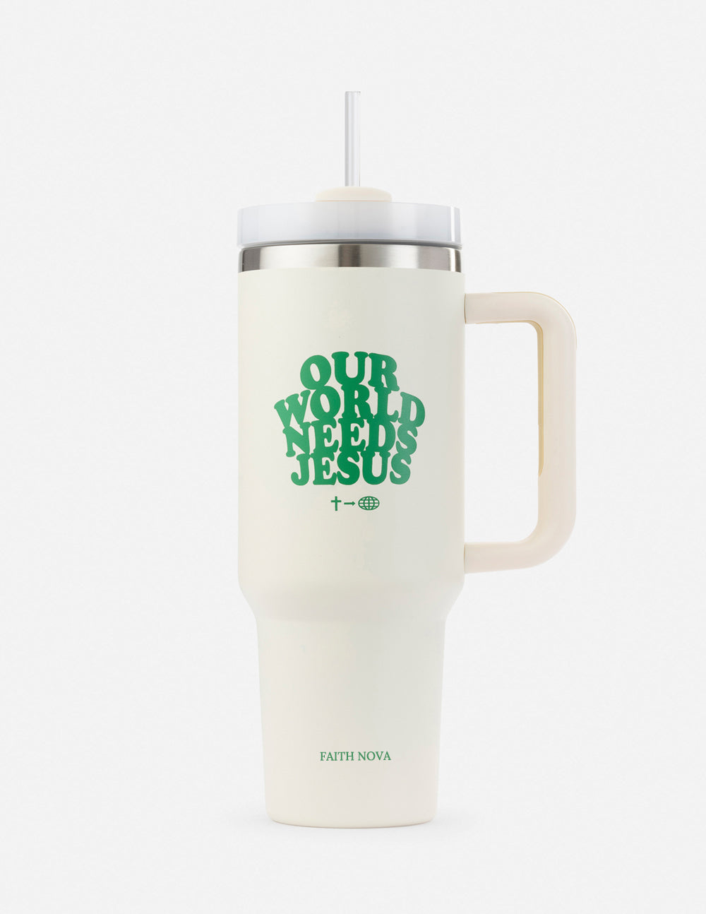 Our World Needs Jesus 40 oz Tumbler
