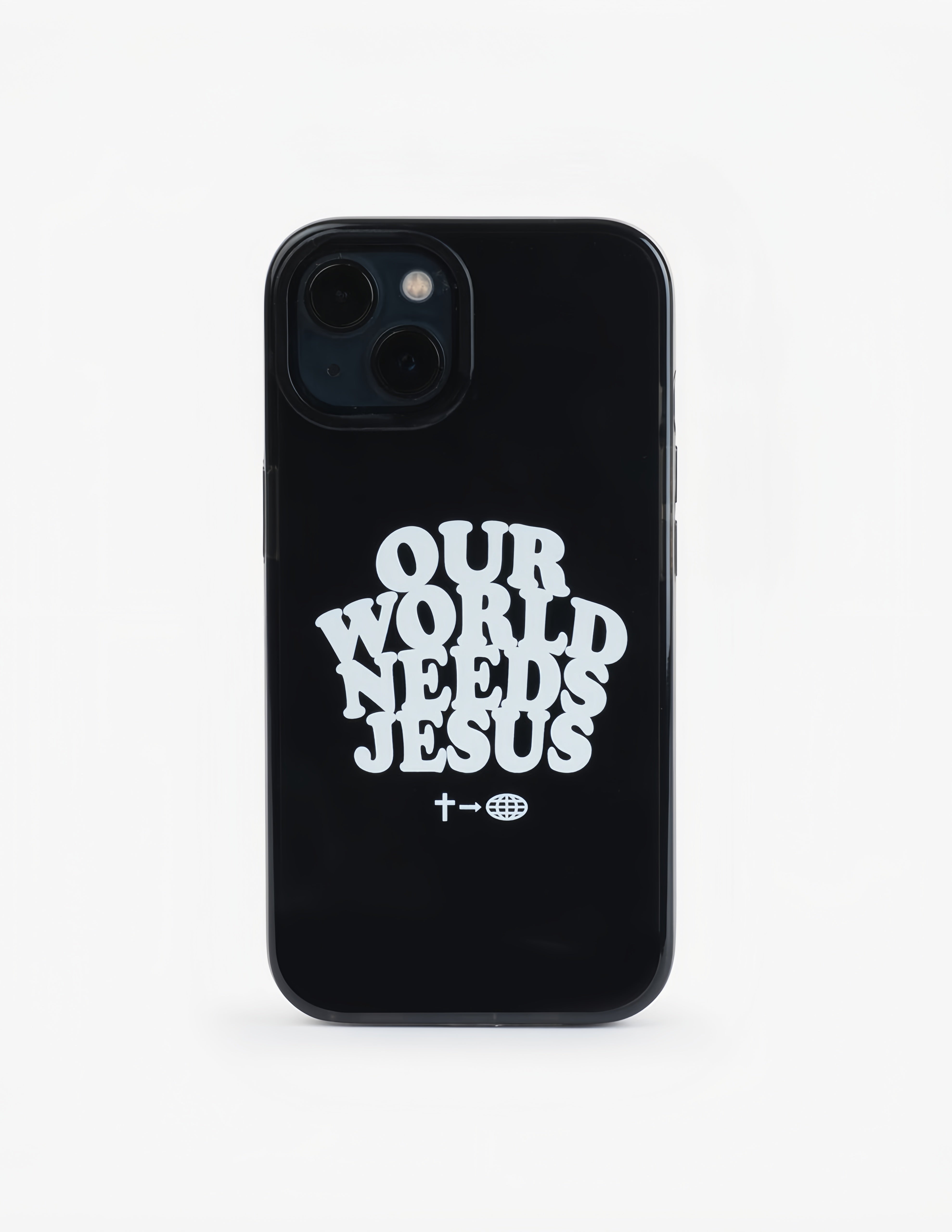 Our World Needs Jesus Phone Case