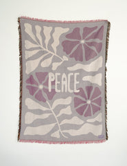 Peace Throw Blanket
