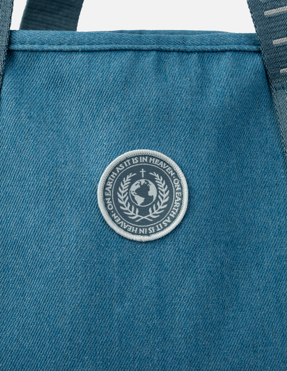 The Large Everyday Denim Tote Patch Kit