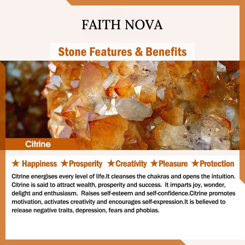 Faith Nova The 108 Quartz Healing Mala Bracelet