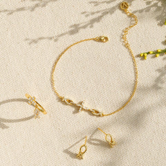 Byzantine Cross Ichthys Bonds Bracelet