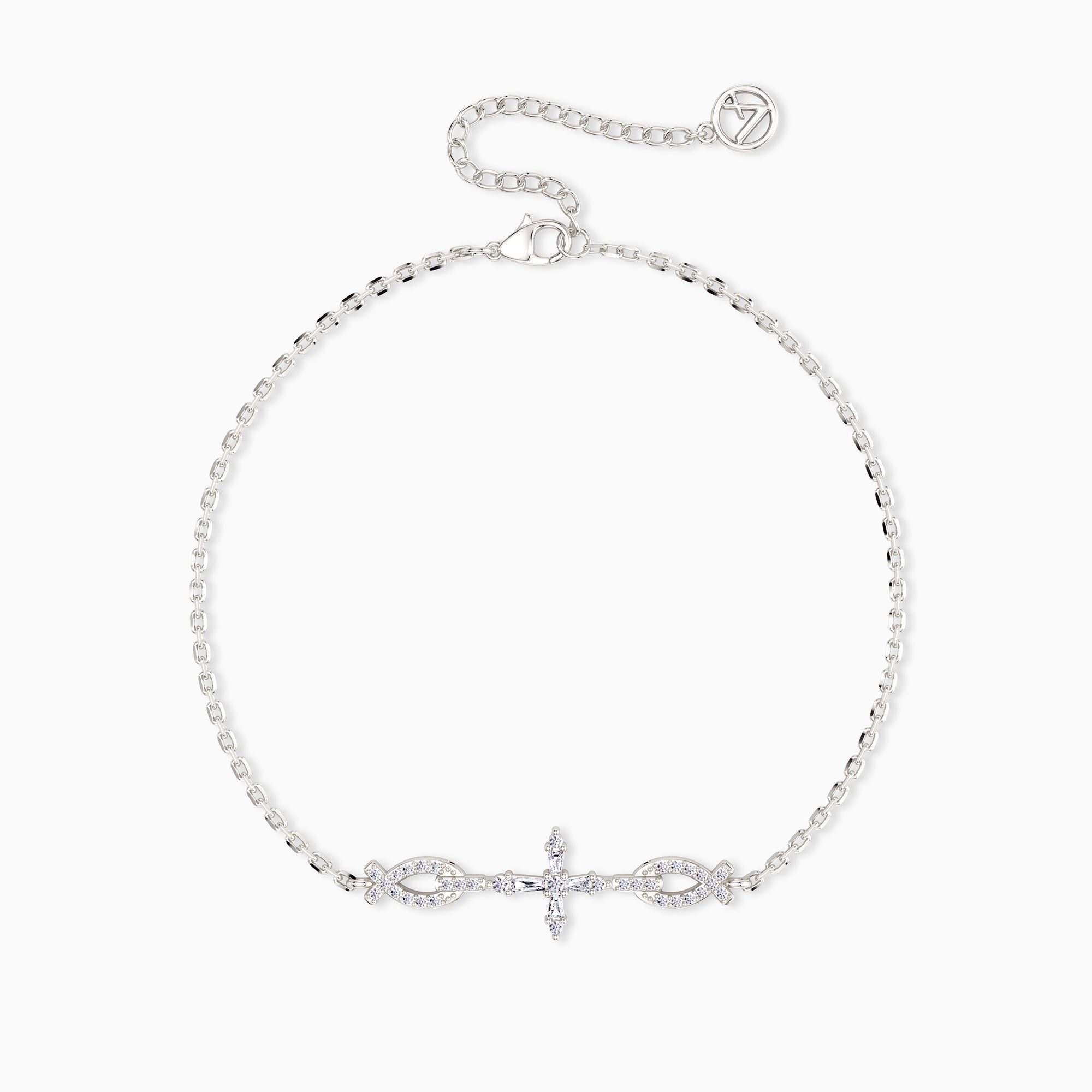 Byzantine Cross Ichthys Bonds Bracelet