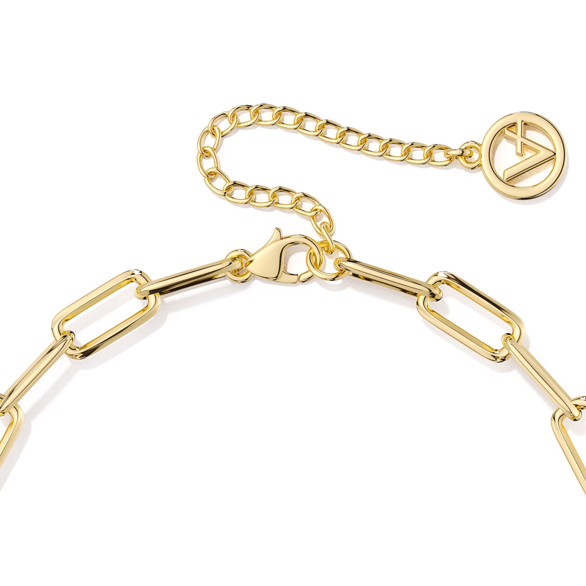 Manna Charm Builder Paperclip Chain Bracelet