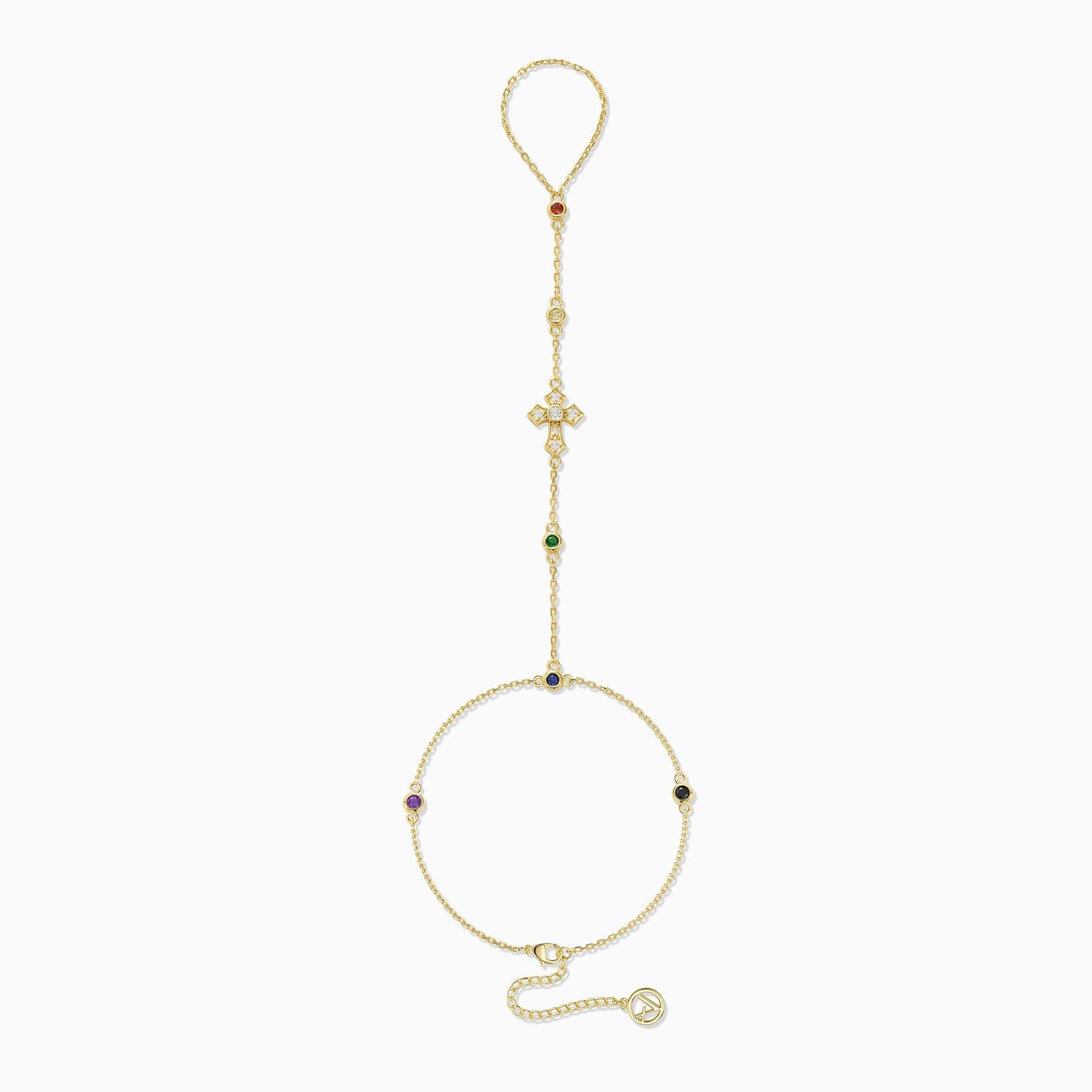 Radiance Cross Hand Chain