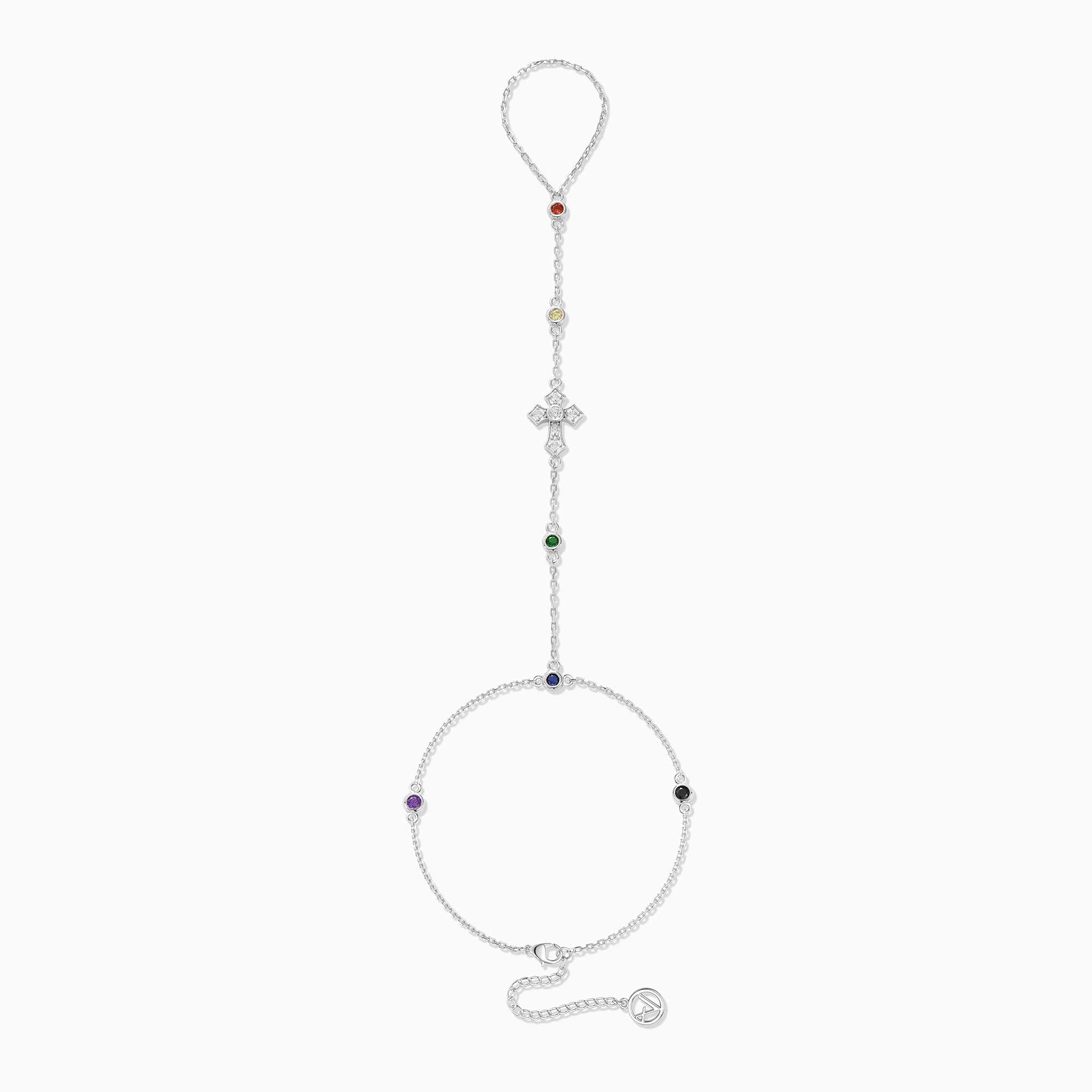Radiance Cross Hand Chain