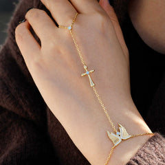 Wings of Light Hand Chain