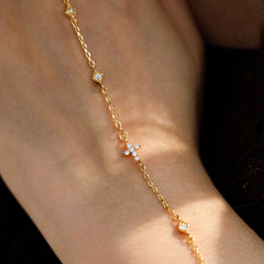 Cherub Wings Hand Chain