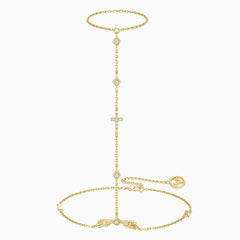 Cherub Wings Hand Chain
