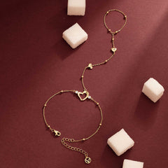 Aria Heart Hand Chain