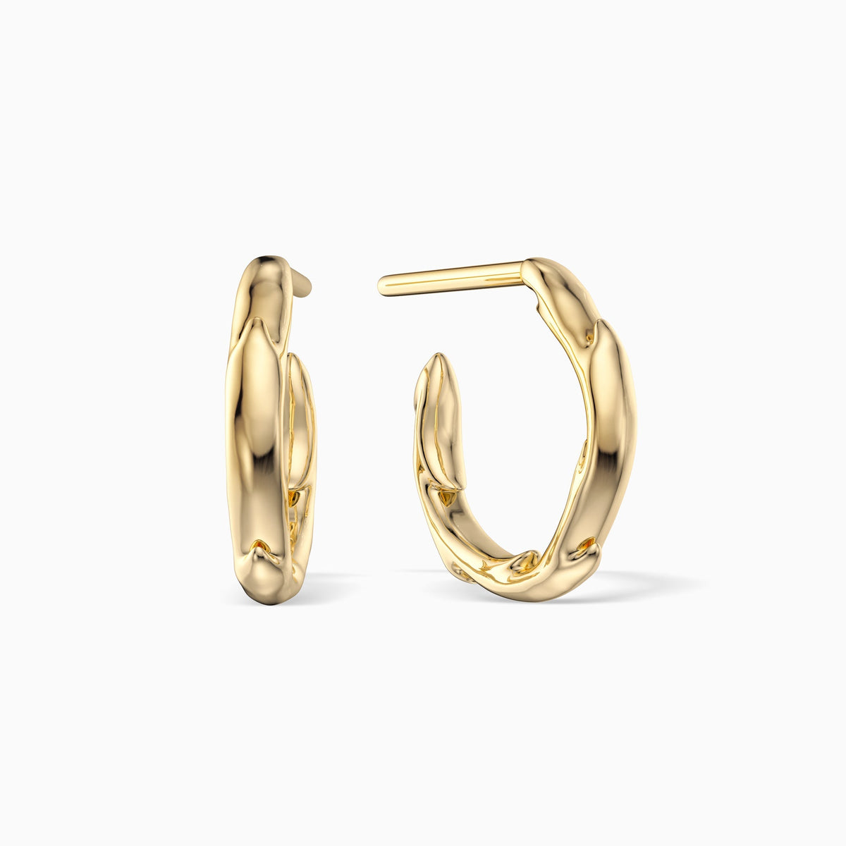 Thorn Touch Hoop Earrings