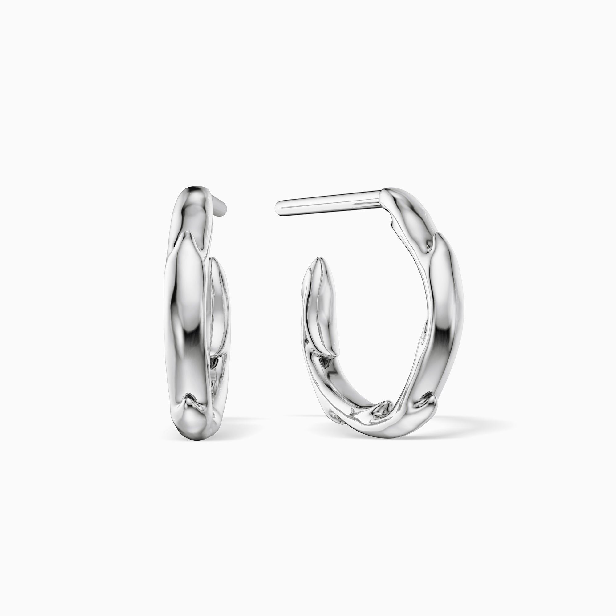 Thorn Touch Hoop Earrings