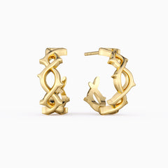 Thorns Hoop Earrings