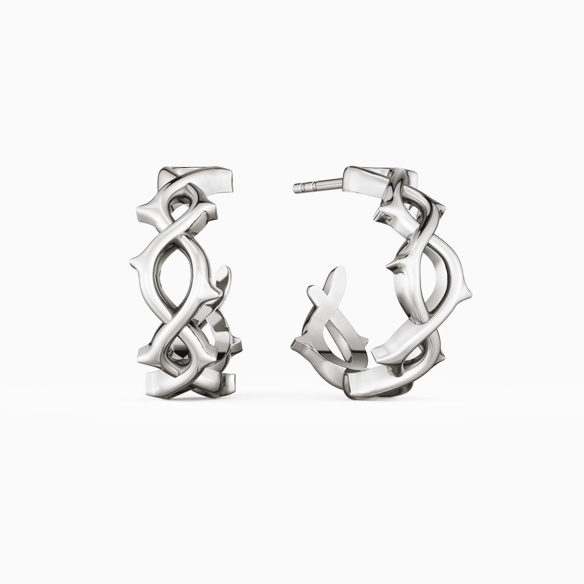 Thorns Hoop Earrings