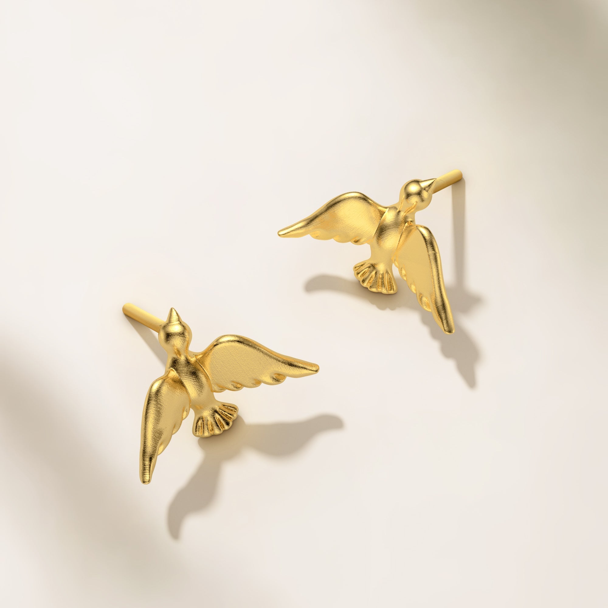 Dove Stud Earrings