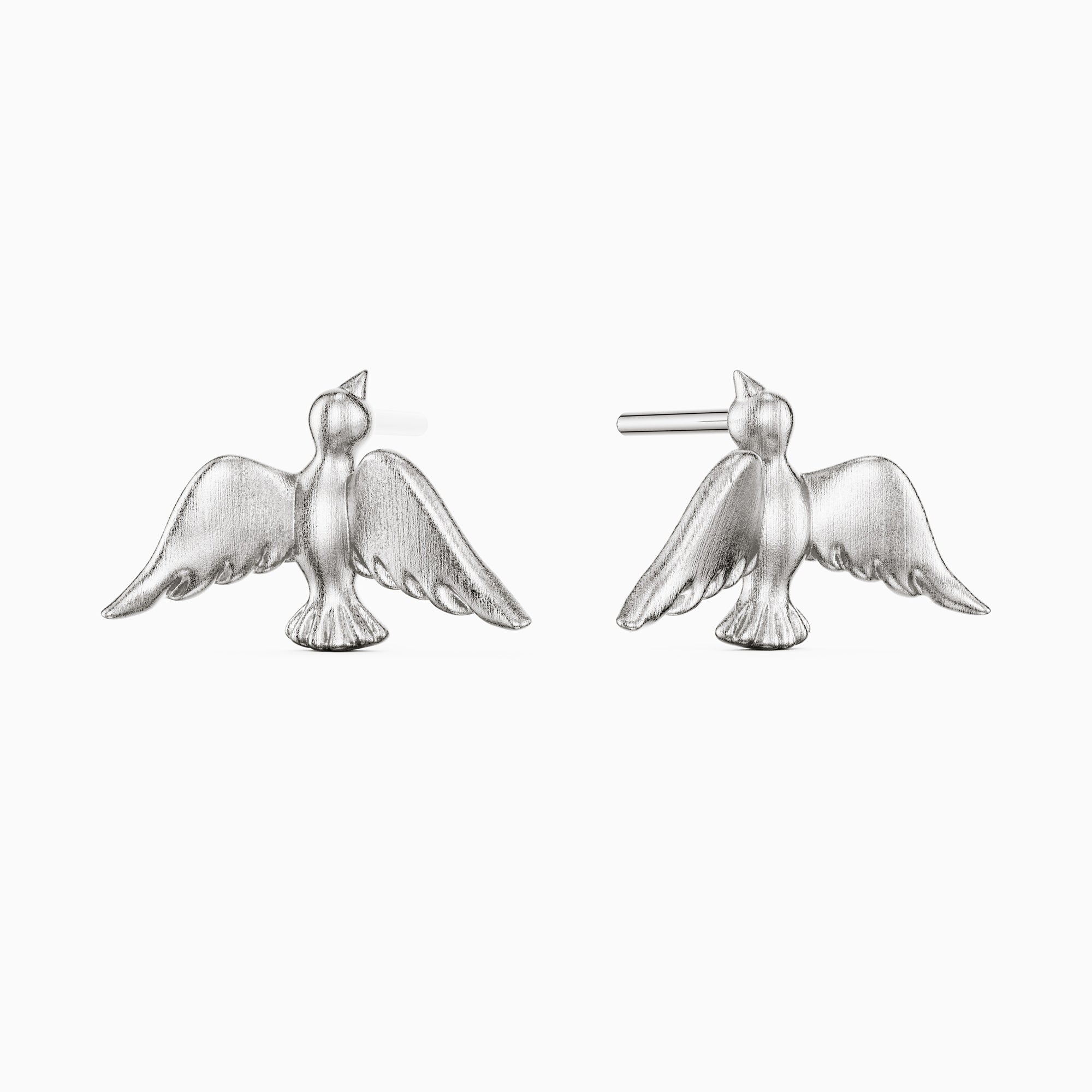 Dove Stud Earrings