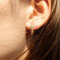 Promised Land Sky's Ascension Half Hoop Stud Earrings