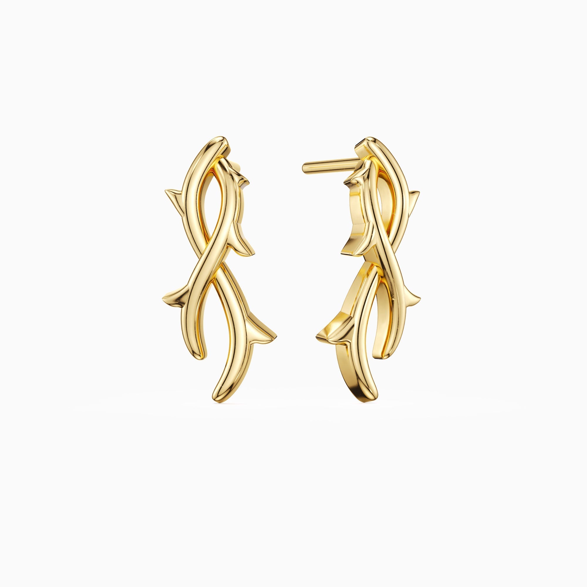 Thorns of Grace Stud Earrings