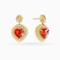 Nova Heart Earrings