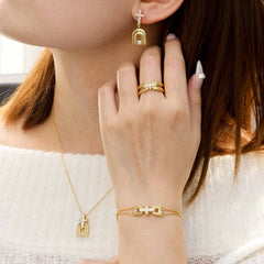 Holy Door Drop Earrings