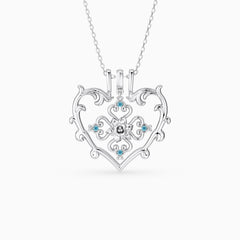 Sacred Bloom Daffodil Love Birth Flower Necklace Set