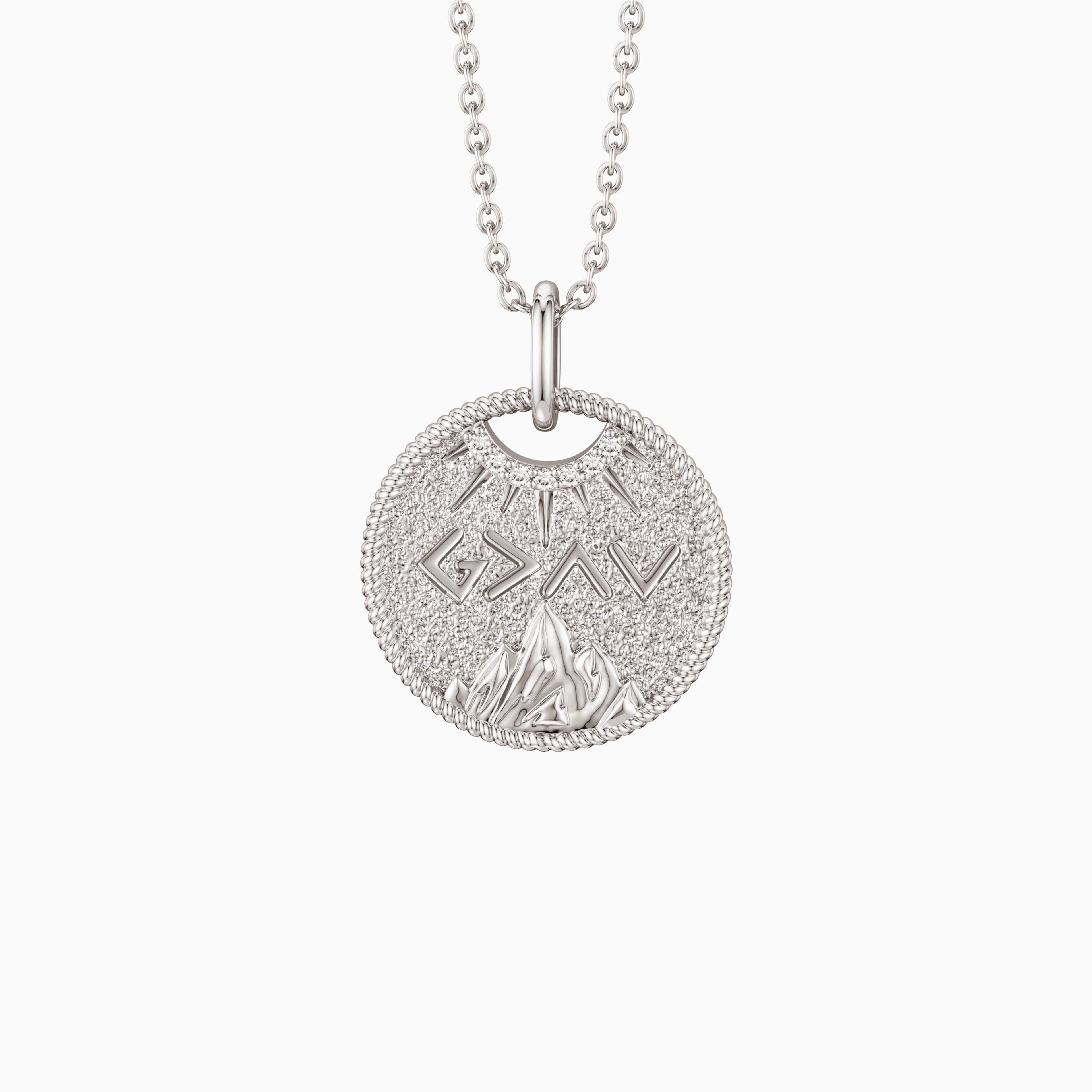 Highs And Lows Gold Coin Necklace