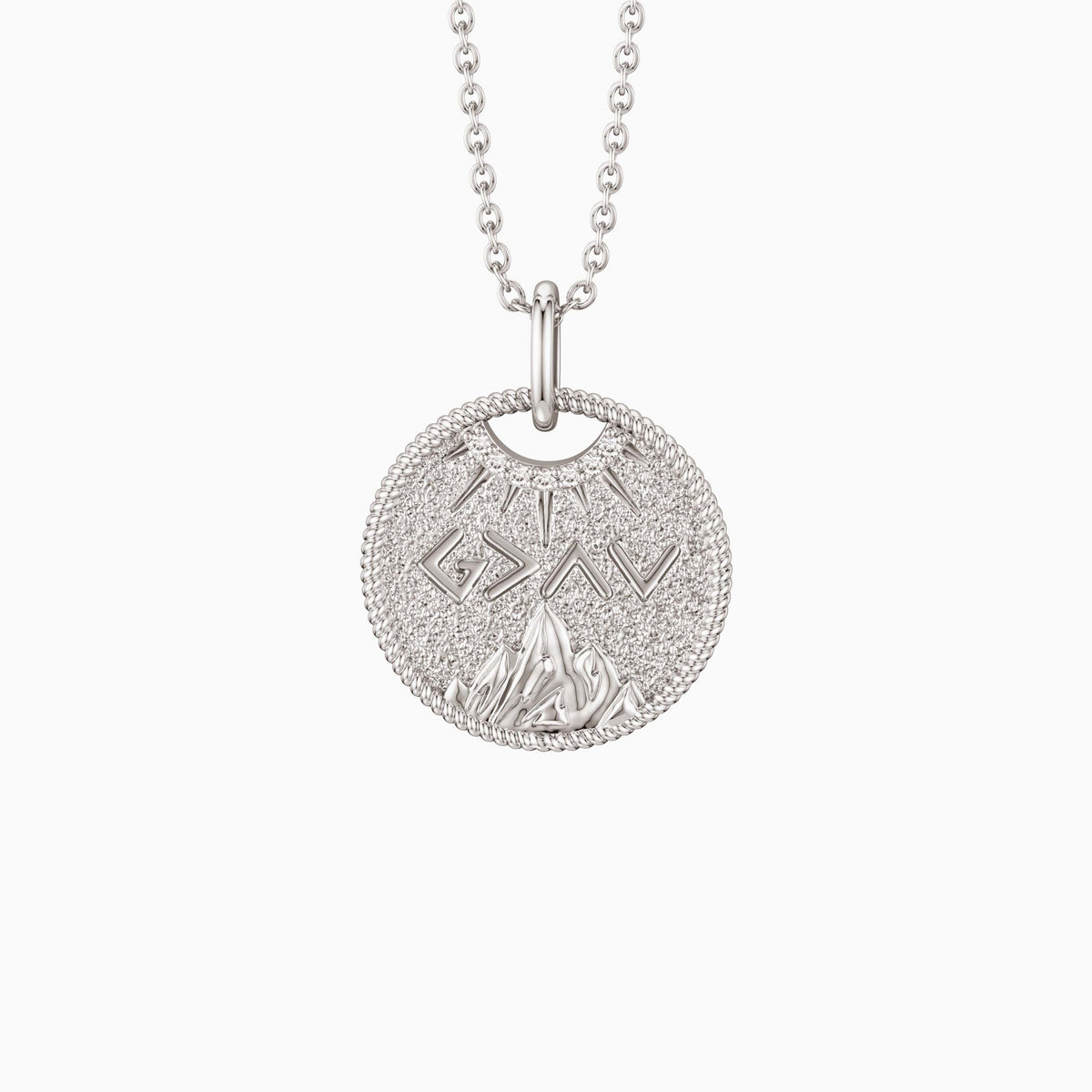 Highs And Lows Gold Coin Necklace