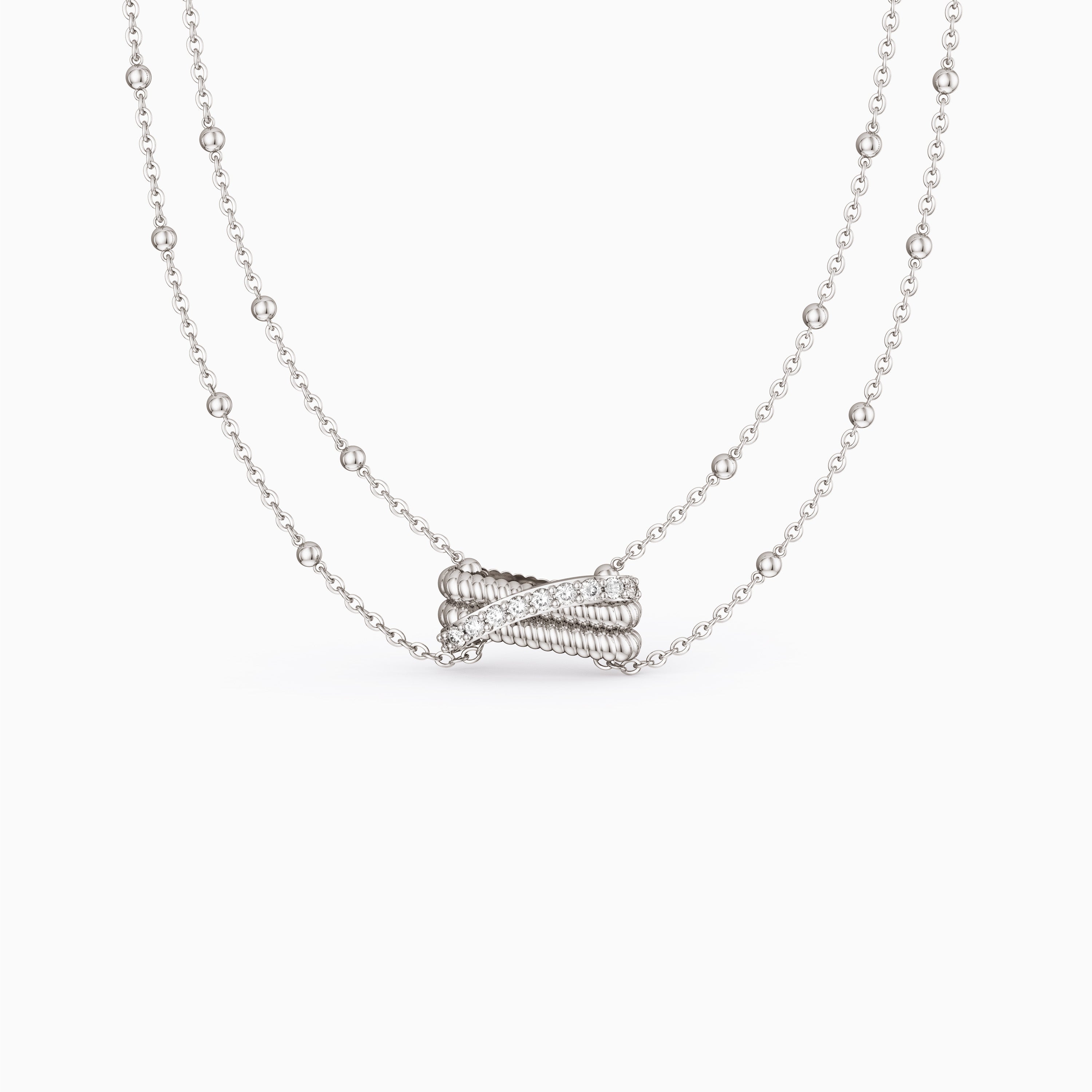 Layered Twisted Necklace