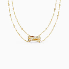 Layered Twisted Necklace