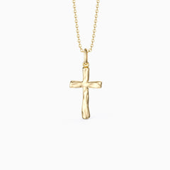 Liquid Cross Necklace