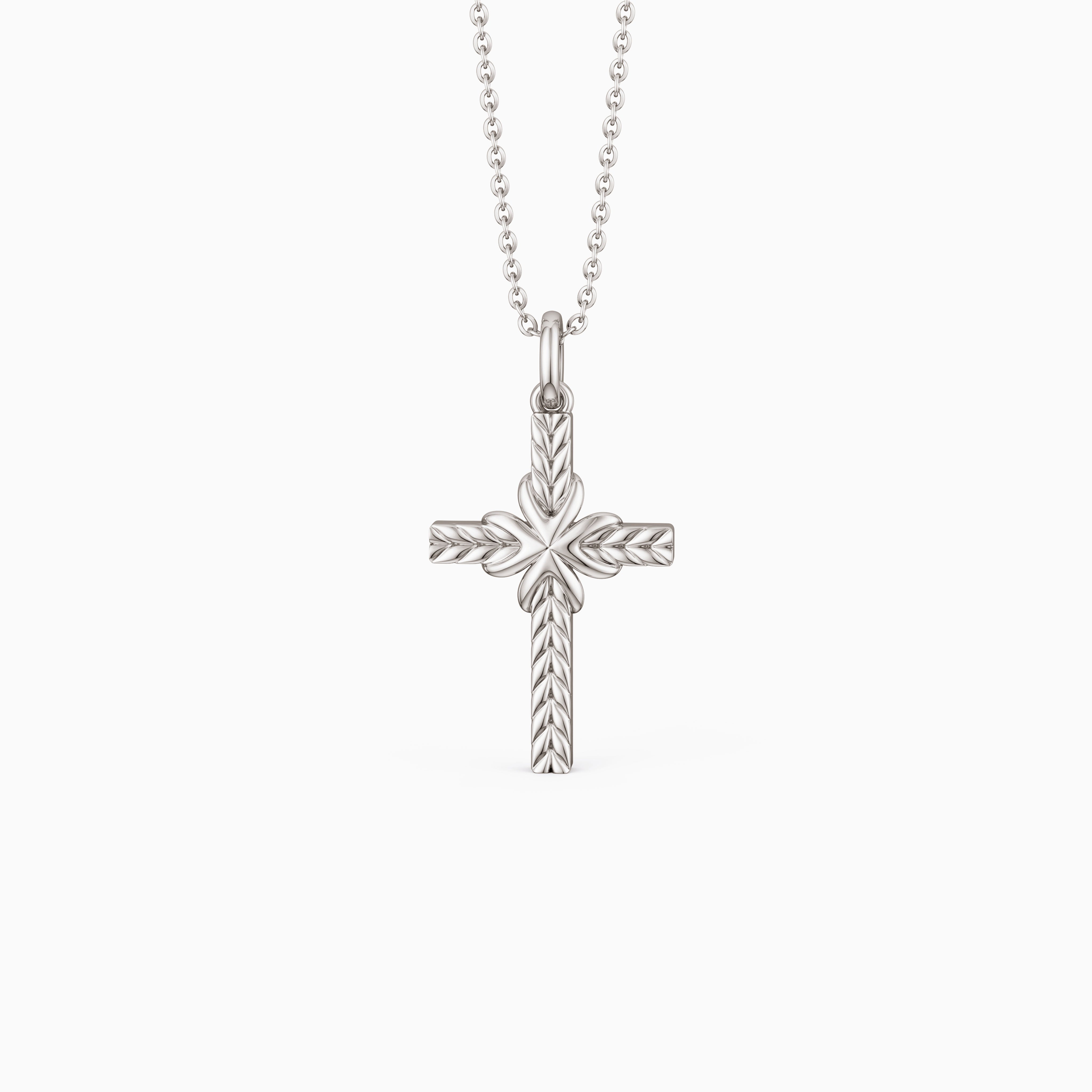 Bread of Life Cross Necklace