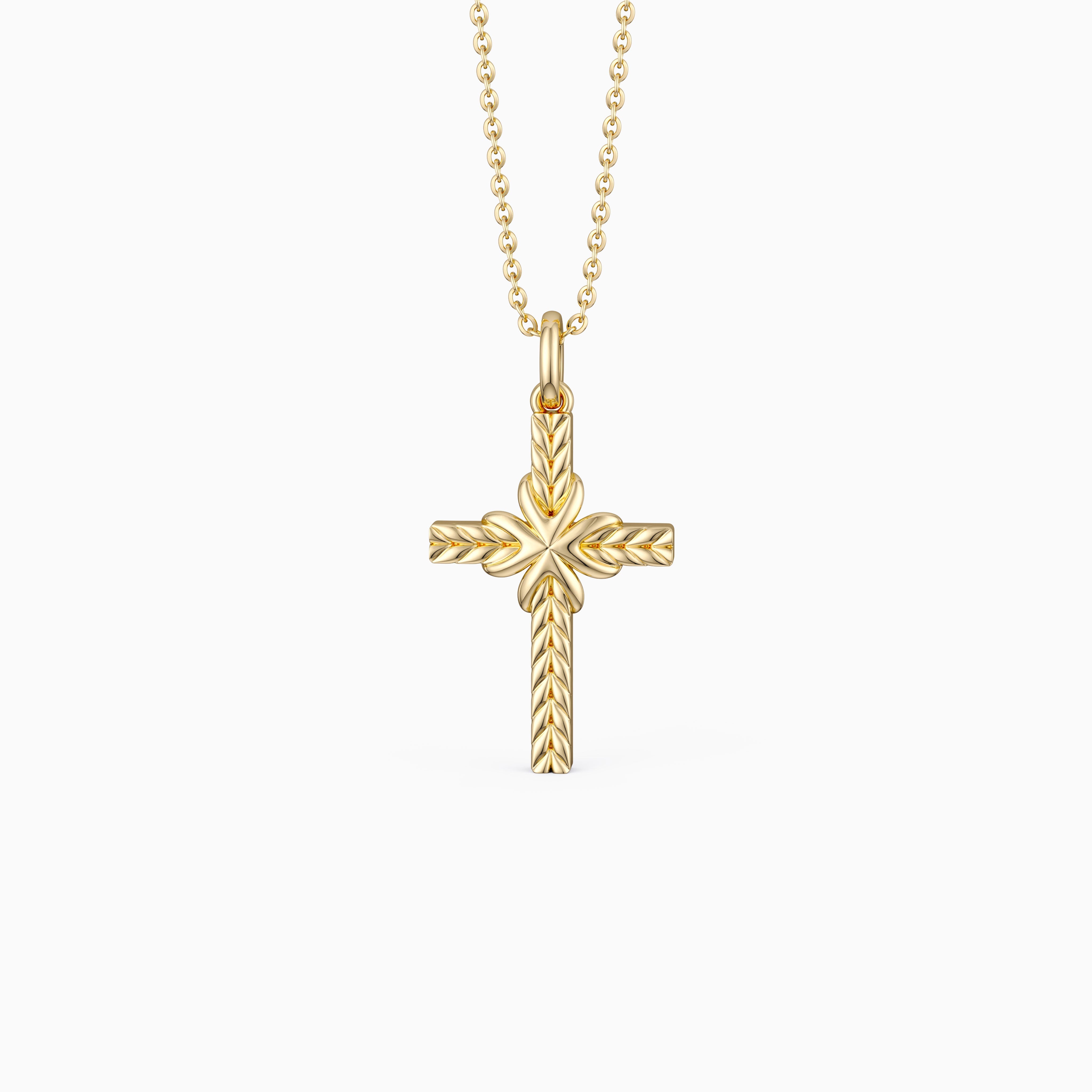 Bread of Life Cross Necklace