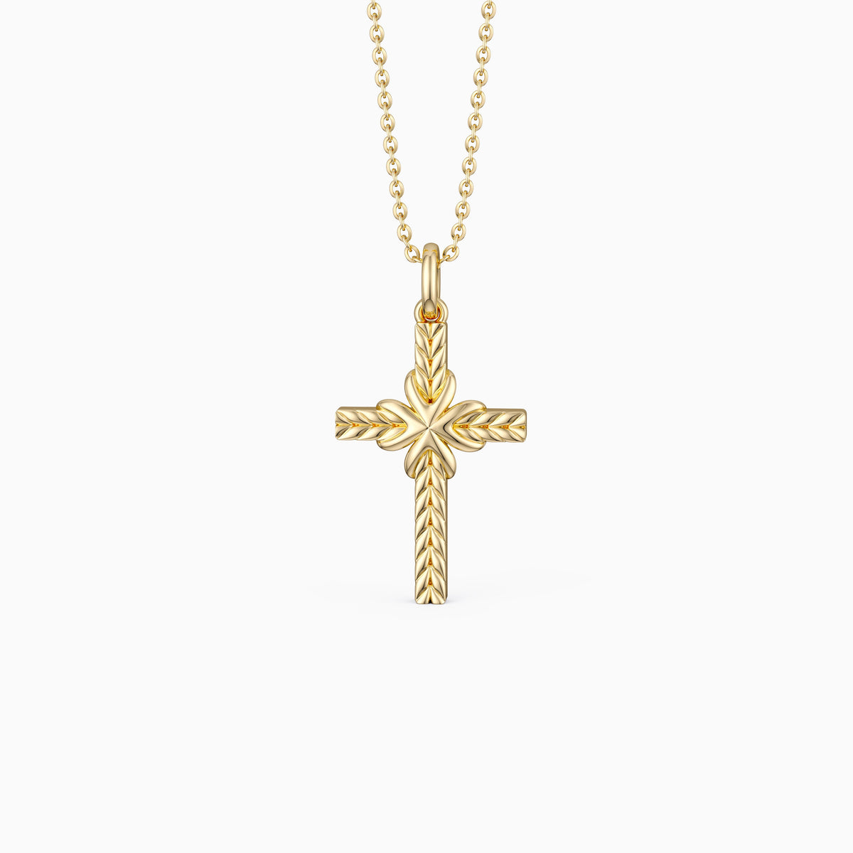 Bread of Life Cross Necklace