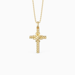 Bread of Life Cross Necklace