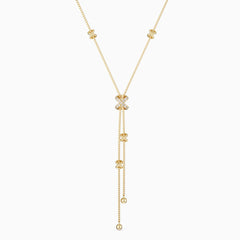 Delicate Cord Y Necklace