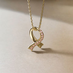 Breast Cancer Awareness Necklace