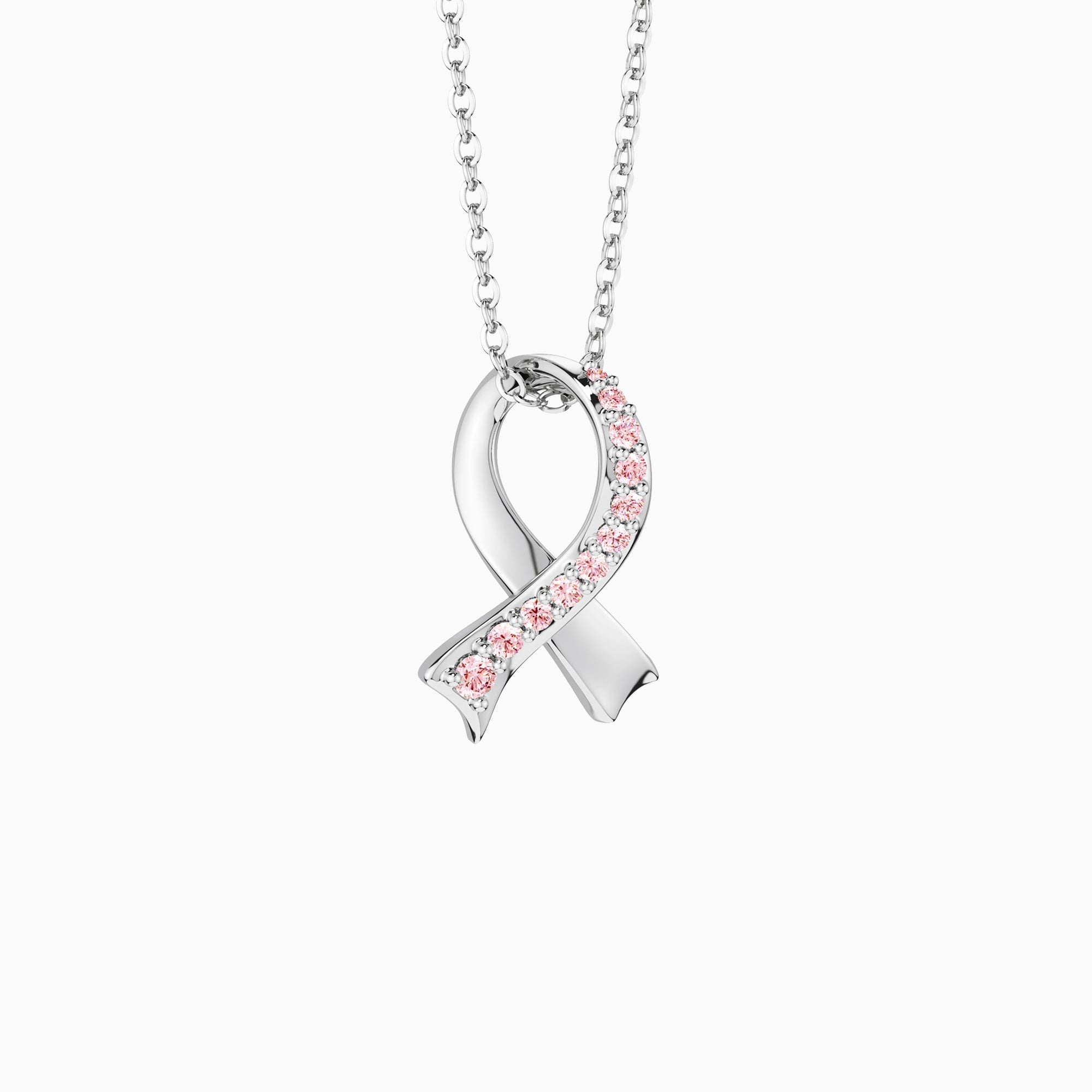 Breast Cancer Awareness Necklace