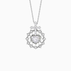 The Sacred Heart Pendant Necklace