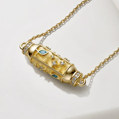 Aqua Adventures Ichthys Charm Pendant Necklace