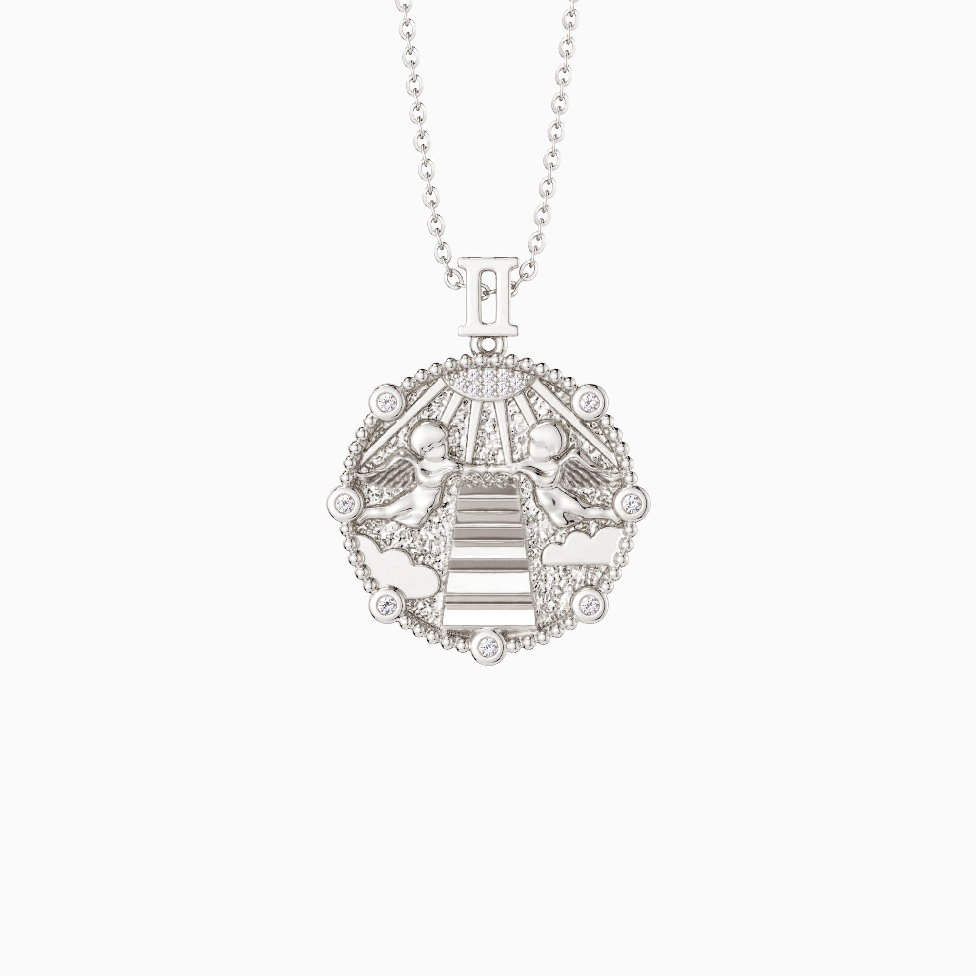 Promised Land Angel Divine Guidance Pendant Necklace