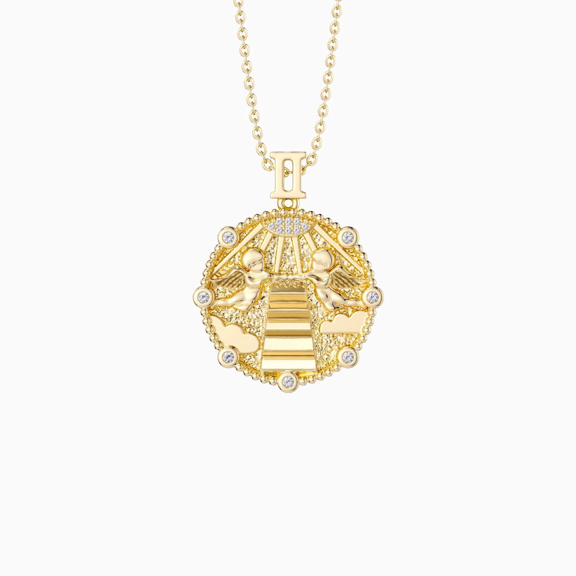 Promised Land Angel Divine Guidance Pendant Necklace