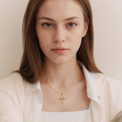 Eternal Guardian Wing Mini Pendant Necklace