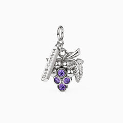 Fruits of The Spirit Self-Control Grape Charm