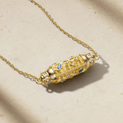 Unity Ichthys Spinner Anxiety Relief Pendant Necklace