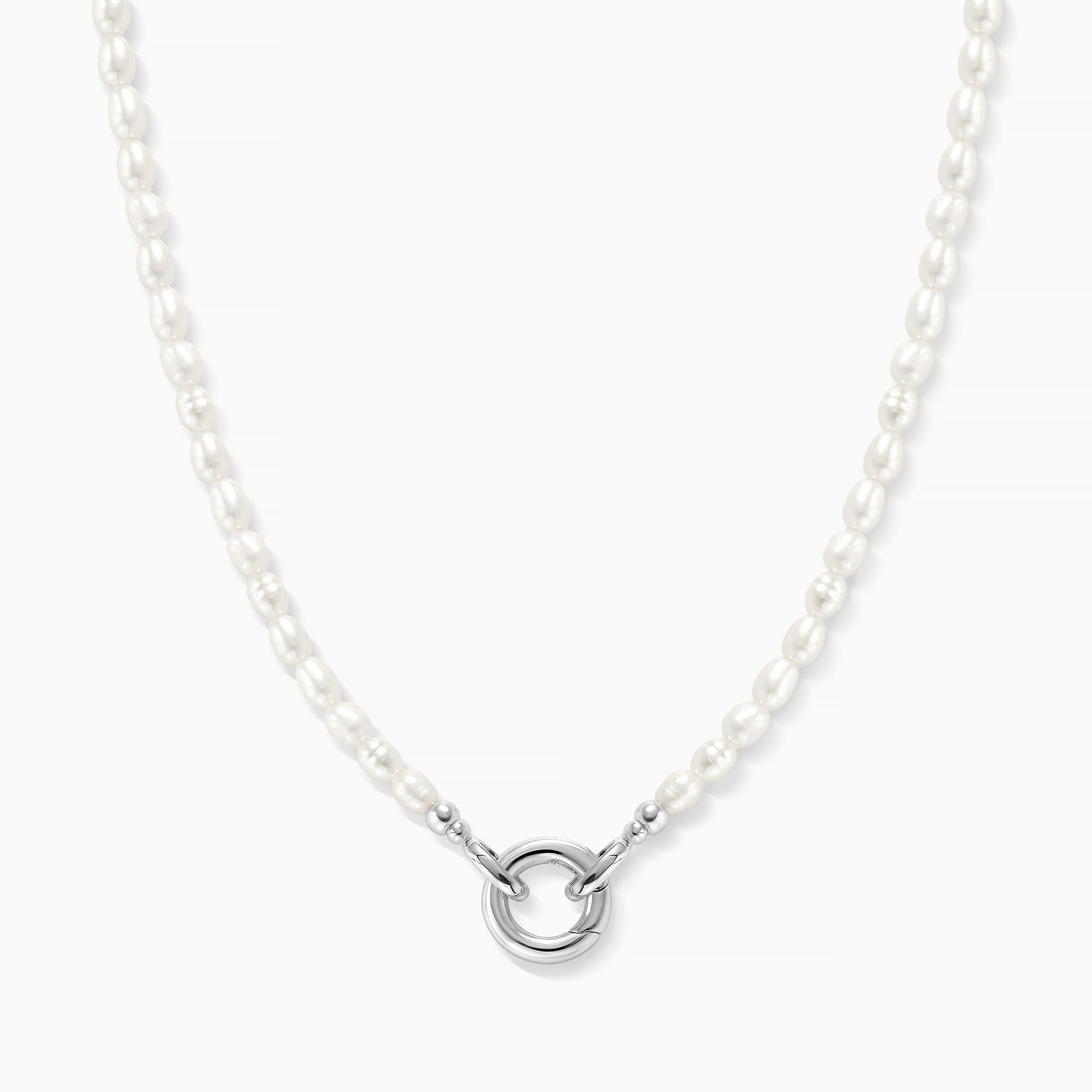 Freshwater Pearl Charm Necklace